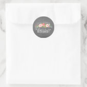 Floral | Bridesmaid Stickers (Bag)