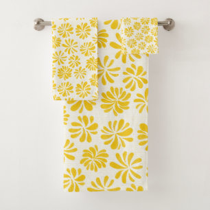 Floral Bright Bath Towel Set