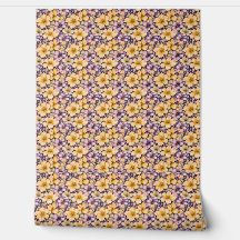 Floral Bright style wallpaper