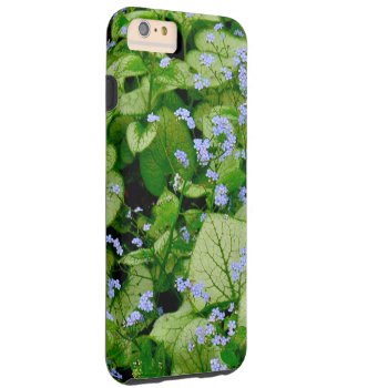 Floral  (brunnera Macrophylla "jack Frost" Plant) Tough Iphone 6 Plus Case by whatawonderfulworld at Zazzle