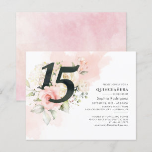 Floral Budget 15th Birthday Quinceanera Party
