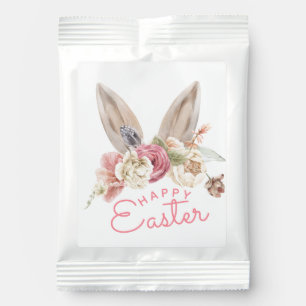 Floral Bunny Ears Happy Easter Lemonade Drink Mix