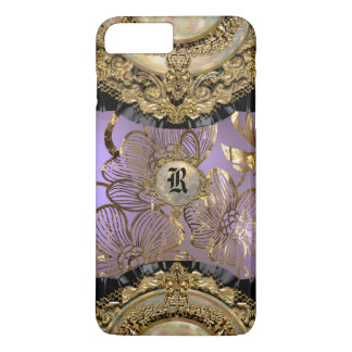 Floral Burst Viva Monogram Plus iPhone 8 Plus/7 Plus Case