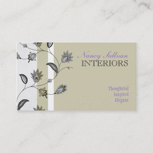 Floral Business Card Templates