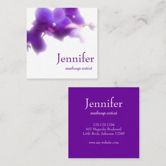 Floral Business Card (Front/Back)
