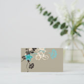 Floral Business Card (Standing Front)