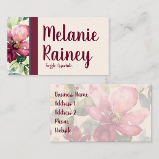 Floral Business Card