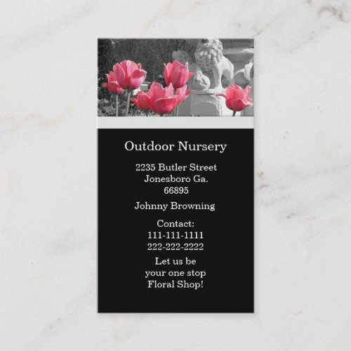 Floral Business Card