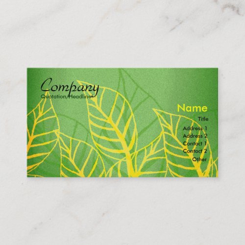 Floral Business Card