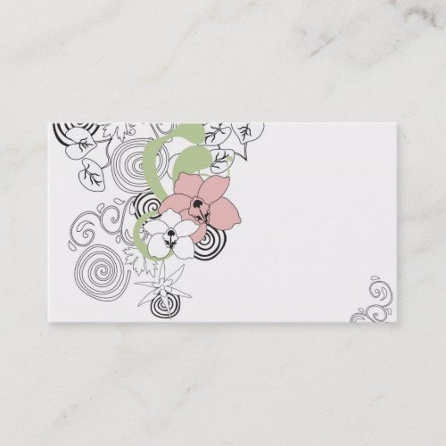 Floral Business Card