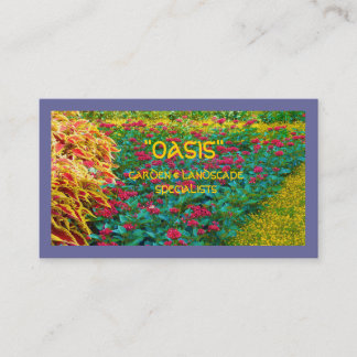FLORAL BUSINESS CARD/LANDSCAPING, GARDENING,ETC. B BUSINESS CARD