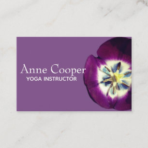 Floral Business Card, Size, Custom text Card