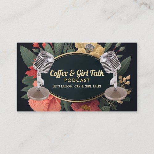 Floral business cards