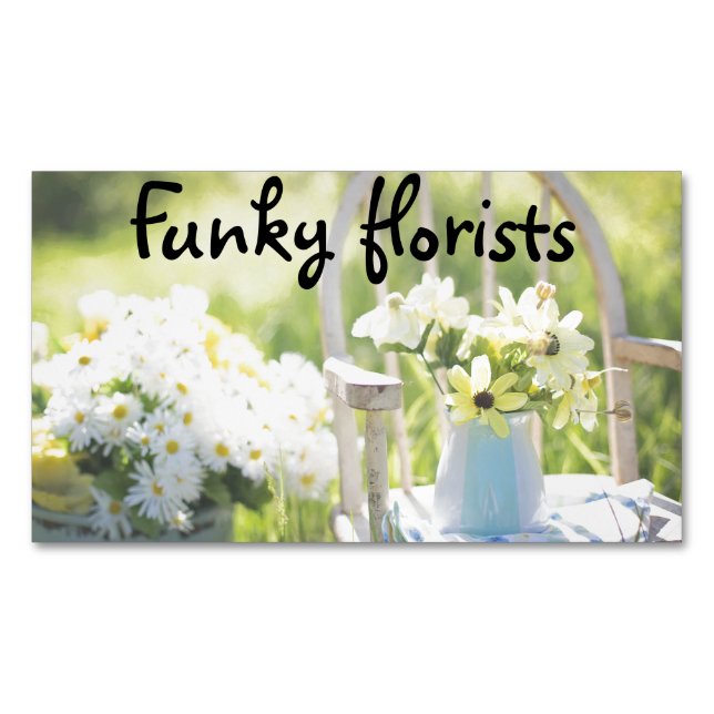 Floral business cards (Front)