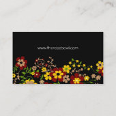 Floral Business Cards (Back)