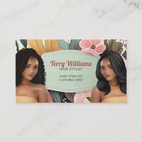 Floral business cards