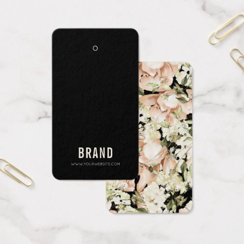 Floral Business Hang Tag Card