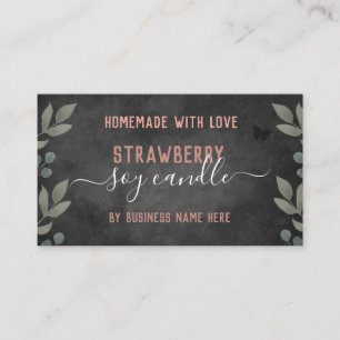 Floral Butterflies Custom Business Card