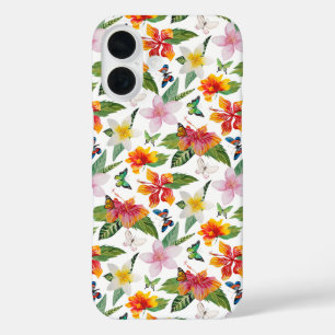 Floral Butterfly iPhone 16 Case