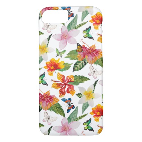 Floral Butterfly iPhone 87 Case