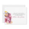 Floral Butterfly Funeral Memorial Thank You