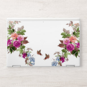 Floral Butterfly HP Laptop Skin