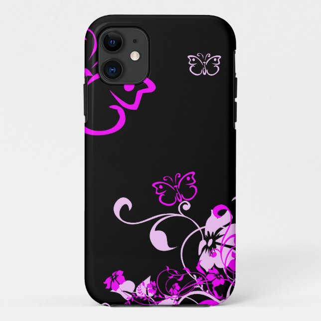 Floral Butterfly iPhone 5 Case (Back)