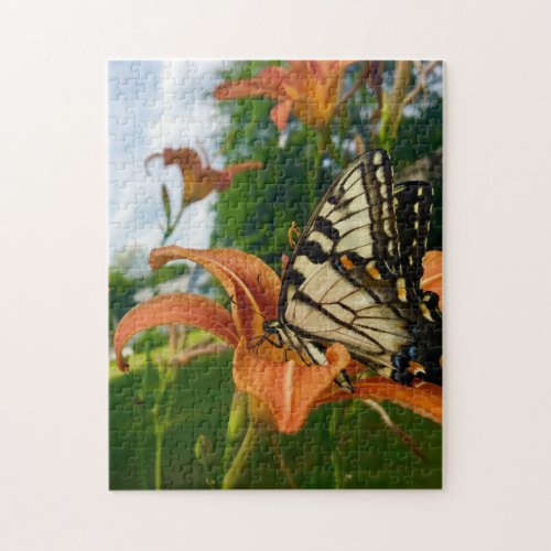 Floral Butterfly  Jigsaw Puzzle
