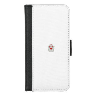 Floral Butterfly Mandala Purple Boho Art Design iPhone 8/7 Wallet Case