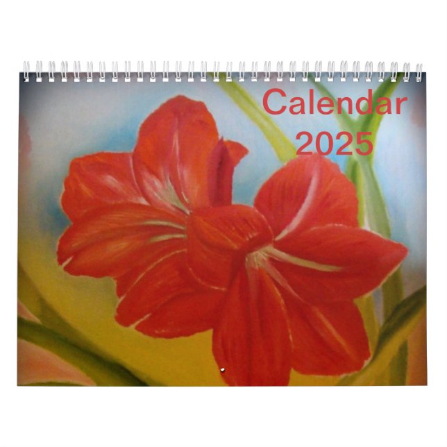 Floral Calendar 2025 (Cover)