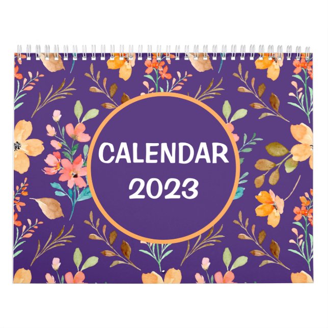 Floral Calendar 2026 (Cover)