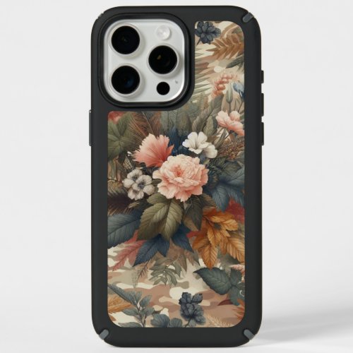 Floral Camouflage iPhone 15 Pro Max Case