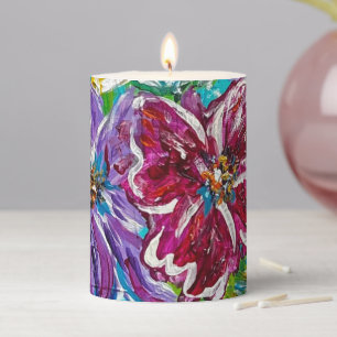 Floral Candle