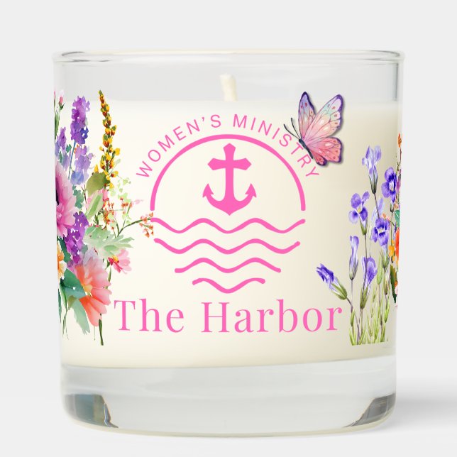 Floral Candle (Right)