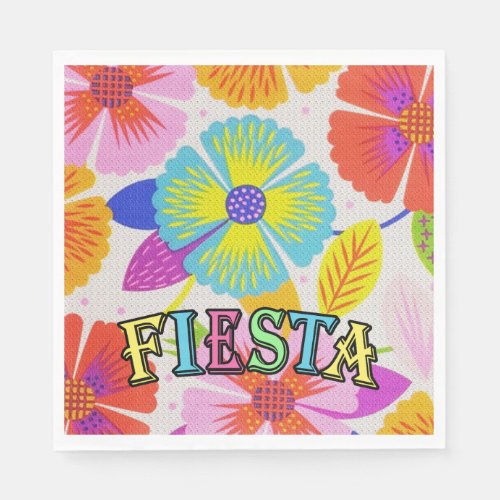 Floral Celebration HHM Party Napkins