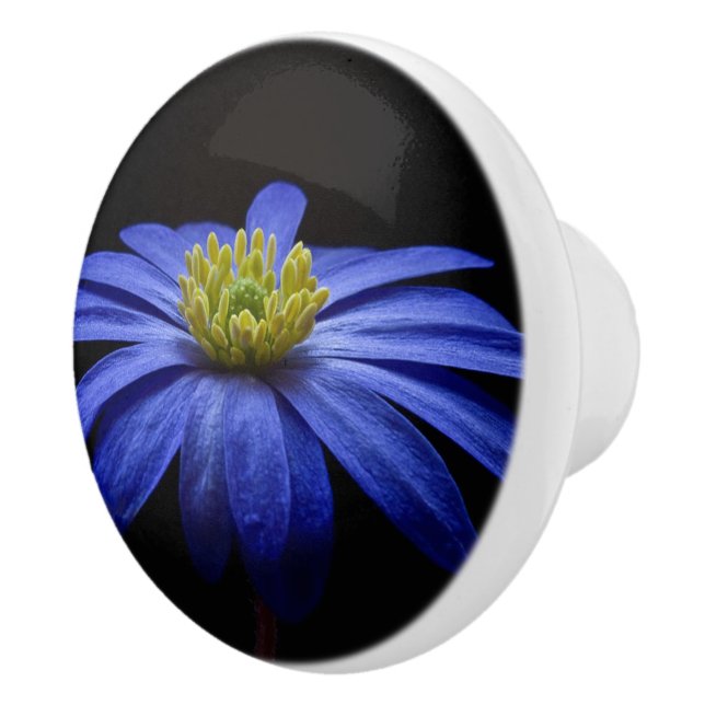  Floral Ceramic Knob (Right)