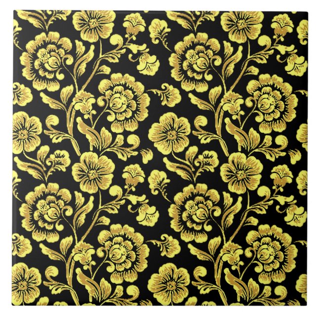 Floral Ceramic Tile (Front)
