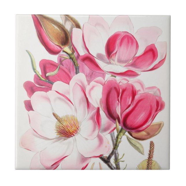 Floral Ceramic Tile (Front)