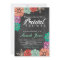 Floral Chalkboard Bridal Shower invitation