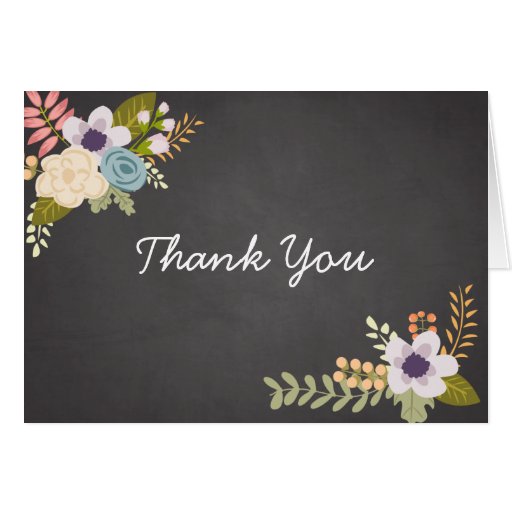 Elegant 22 Zazzle Postcard Thank You