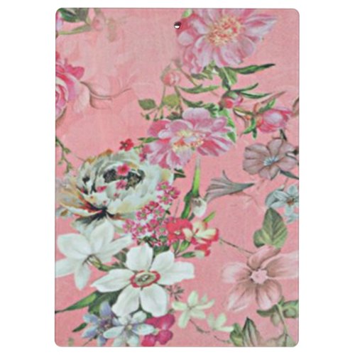 Floral Cherry Blossom Pattern  Notepad Notebook Clipboard