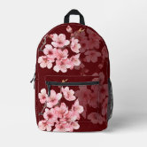 Cherry Blossom Printed Backpack | Zazzle display picture 3