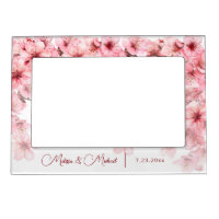 Floral Cherry Blossom Pink White Custom Wedding