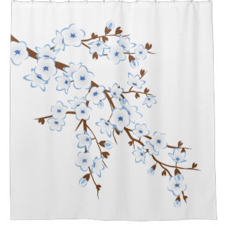 Shower Curtains cherry blossom shower curtains : Japanese Shower Curtains | Zazzle