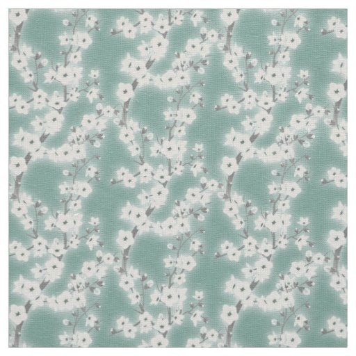 Floral Cherry Blossoms Fabric