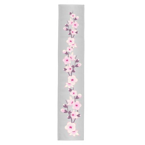 Floral Cherry Blossoms Medium Table Runner