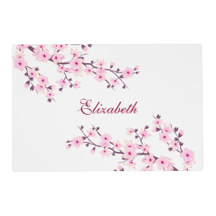 Cherry Blossom Placemats Zazzle