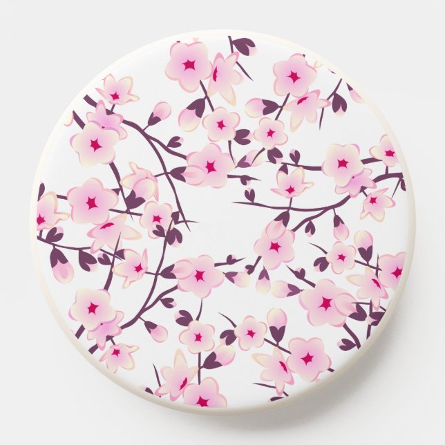 Floral Cherry Blossoms PopSocket (Popsocket)