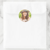 Floral Chic Graduation Class Envelope Seal | Zazzle