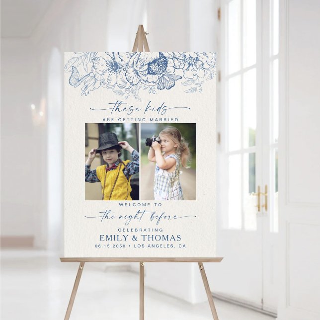 Floral Chinoiserie The Night Before Foam Board (Creator Uploaded)